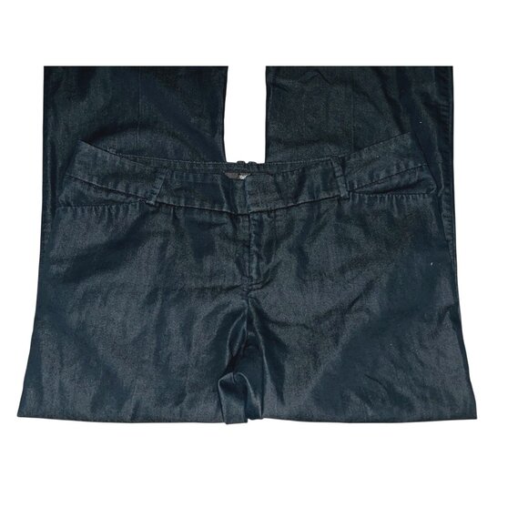 Mossimo Stretch Fit 3 Straight-Leg Dark Blue Dress Pants Sz 12 (Med) Womens - Picture 2 of 7